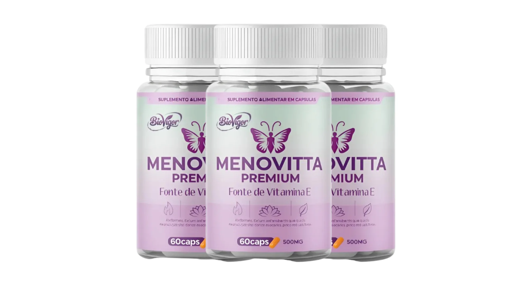 Menovitta Premium - 3 frascos